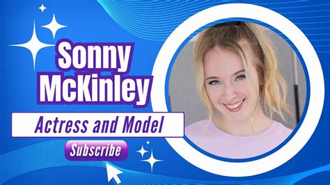 sonny mckinley wiki|Sonny McKinley (Actress) Wiki, Age, Bio, Height,。